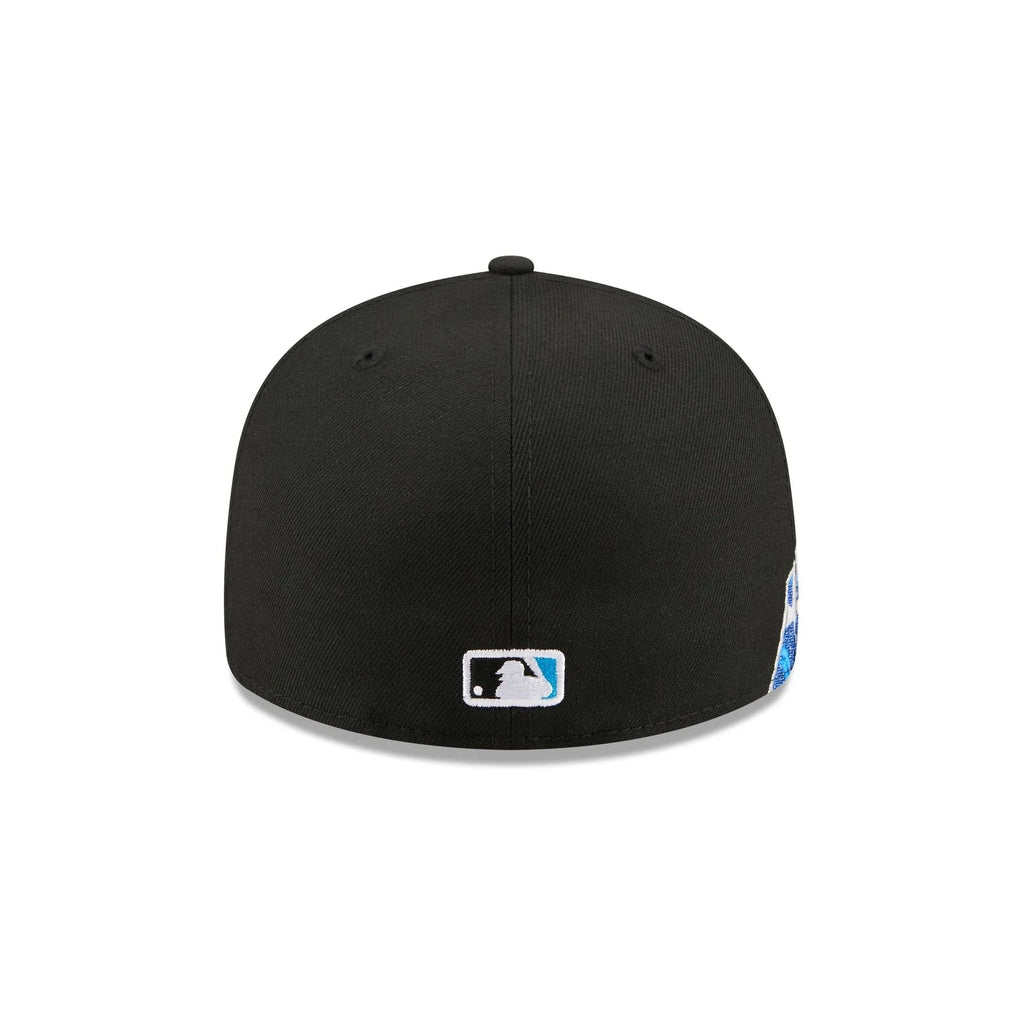 Miami Marlins Waves 59Fifty Fitted MLB Vintage Snapback Baseball Cap Adjustable Streetwear Hat